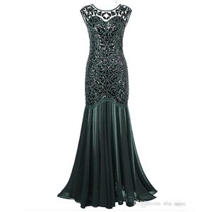 Formal 1920's Inspired Sequin Gown